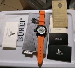 Burei Watch In Original Packaging With Papers - Picture 1 of 6