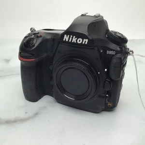 Cuerpo de cámara Nikon D850 obturador cuenta 250.000 usado justo - Imagen 1 de 8