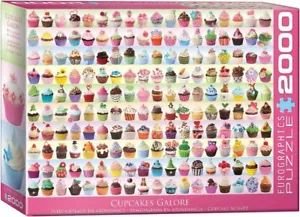 Neu Eurographics Cupcakes Galore 2000 Stück Puzzle - Bild 1 von 3