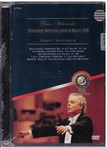Beethoven: Sinfonia N.8, Schumann, Liszt / Daniel Barenboim - DVD - Bild 1 von 2