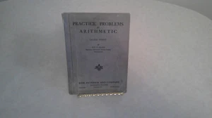 Practice Problems in Arithmetic Grade Three 1929 Row, Peterson and Company - Imagen 1 de 2