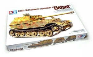 TAMIYA Military Model 1/35 Sd.Kfz.184 Schwerer Jagdpanzer Elefant Tank 35325 - Picture 1 of 2