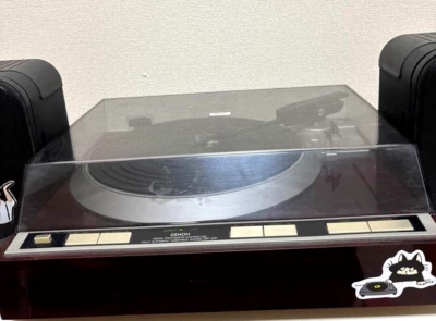 DENON DP-37F Turntable Record Player Working - Image 1 of 3