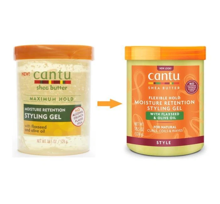 Cantu Shea Butter Moisture Retention Styling Gel with Flaxseed & Olive Oil 524g - Bild 1 von 1