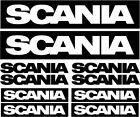 10 pcs SCANIA lettering Trucks die cut Vinyl car decal sticker