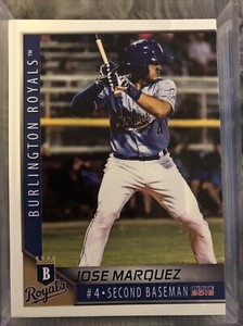 2018 Burlington Royals Jose Marquez RC Rookie Kansas City VZ