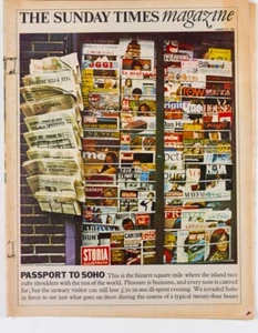 Soho VOGUE Twen HARPERS Sunday Times magazine January 1968 Town OZ Mayfair QUEEN - Picture 1 of 1