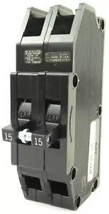 Neu Zinsco Bolt-On QCB15 2-polig 15-Amp Leistungsschalter QCB-15 THOMAS BETTS - Bild 1 von 2