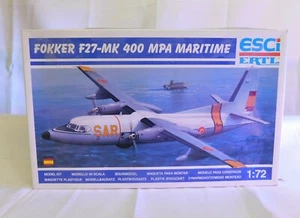 ESCI/ERTL 9113 FOKKER F27-MK 400 MPA MARITIME 1/72 SCALE MODEL KIT NIB - Picture 1 of 6
