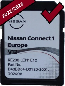 NISSAN Karta SD Nawigacja CONNECT 1 V12 EUROPA 2023 - Zdjęcie 1 z 6