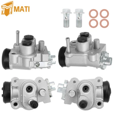 4 cilindros de roda de freio dianteiro para Honda Fourtrax 300 TRX300FW Rancher 350 TRX350 - Imagem 1 de 4