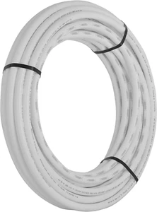 3/4 Inch X 100 Feet White PEX-B, PEX Pipe Flexible Water Tubing for Plumbing, U8 - Picture 1 of 6