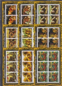 ST183I6 .Guinea - MNH - Eugène Delacroix - Artista - 2002 - Fogli da 6 - Imperf - Foto 1 di 1