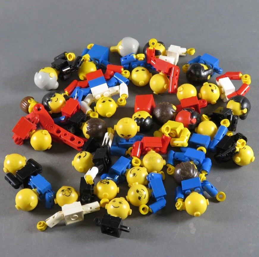  LEGO® Konvolut Homemaker Großkopf Figur Kopf Arme alt 70er Jahre  Maxifig 685px - Bild 1 von 1