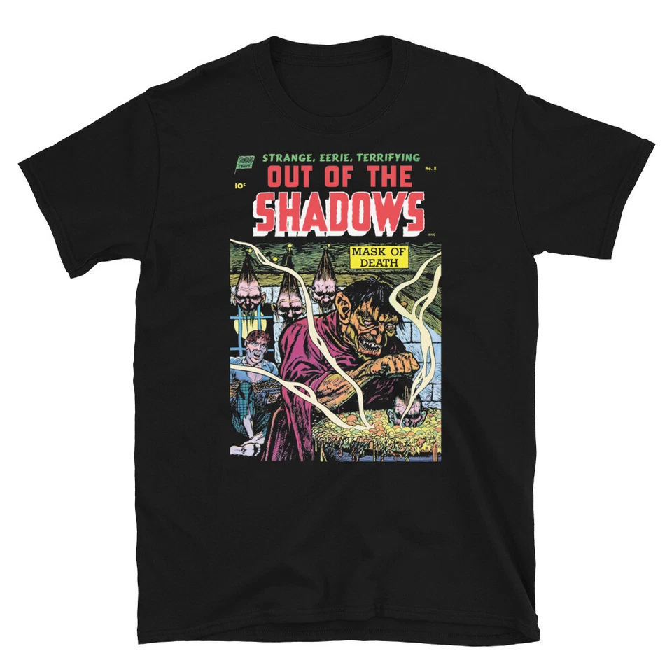Out of the Shadows No. 08 (Abril 1953) (Negro) Camiseta Unisex Manga Corta Foto 1 de 1