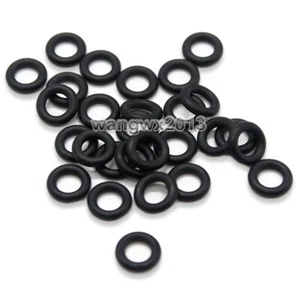 10x Oil Resistant NBR Nitrile Butadiene Rubber 3.1mm O-Ring Sealing Ring 10-42mm - Picture 1 of 7