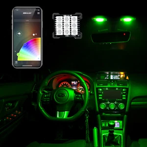 LED DOME LIGHT BULB KIT | XKCHROME SMARTPHONE APP CONTROLLED Ultra Bright Glow - Picture 1 of 8