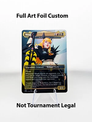 Magik - Kaalia of the Vast Custom sticker on bulk MTG Commander Marvel Rivals - Image 1 of 2