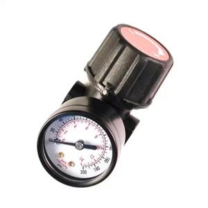 1/4" NPT Air Regulator Replacement – Steel-Protected Gauge, Durable Compressor P - Picture 1 of 6