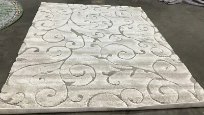 CREAM BEIGE 8'-0" x 10'-0" Back Stain Rug, Reduced Price 1172680112 SG455-1113-8 - Image 1 of 4