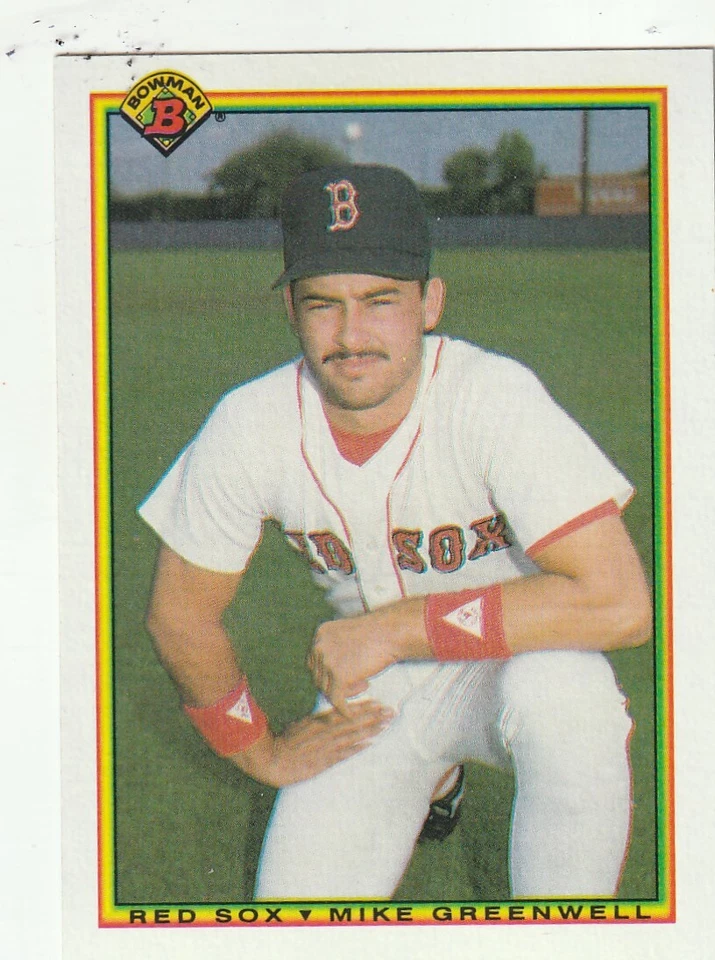 FREE SWHIPPING-MINT-1990 Bowman Mike Greenwell #274 RED SOX PLUS BONUS CARDS - Image 1 of 1