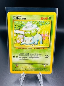 Pokemon TCG - Bulbasaur 44/102 - Base Set 1999 - Picture 1 of 2