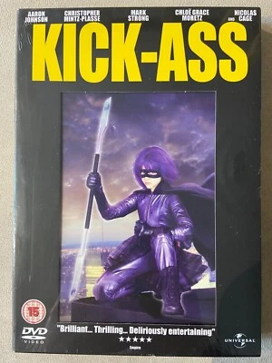 Kick-Ass With Aaron Johnson, Mark Strong DVD 15 & Cards New & Sealed 681G - Image 1 of 4