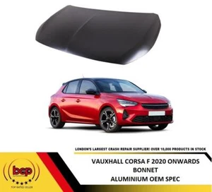 VAUXHALL CORSA F 2020 ONWARDS BONNET ALUMINIUM 9837498080 - Picture 1 of 9