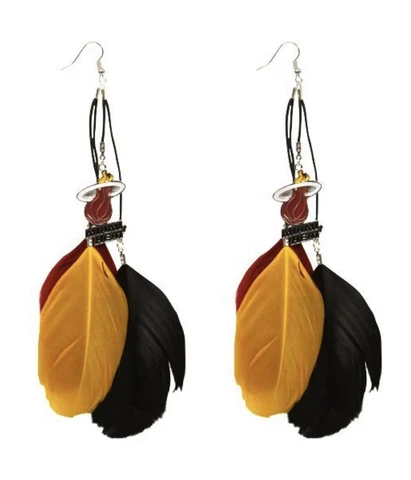 NBA Miami Heat Feather Earring Cover
