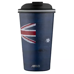New AVANTI Go Cup Double Wall Stainless Steel Insulated Cup 410ml Aussie Flag - Picture 1 of 2
