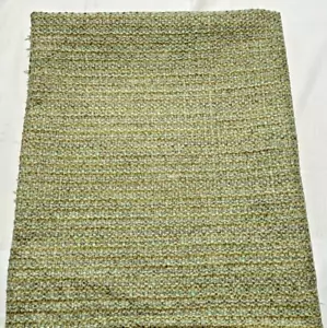 Large Fabric Piece of Performance Blend Green and Blue Fabric - Picture 1 of 2