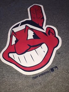 Cleveland Indians Chief Wahoo Kinder T-Shirt Large 14/16 Team Leichtathletik MLB - Bild 1 von 3