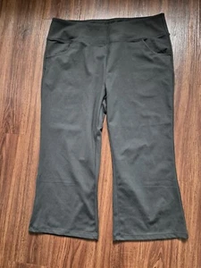 MOVE BEYOND Butterweiche Damen Bootcut Yogahose und 3/4-Hosen 2XL schwarz - Bild 1 von 9