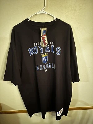 **NUEVO CON ETIQUETAS**—Majestuosa Camiseta Auténtica Colección Kansas City Royals—XXL Para Hombre Foto 1 de 4