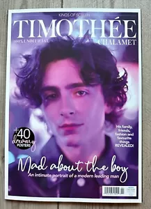 2024 TIMOTHEE CHALAMET Magazine KINGS OF SCREEN Special Edition MAD ABOUT BOY - Picture 1 of 2