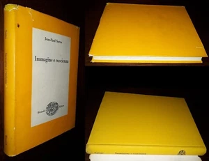 Immagine e coscienza, Jean-Paul Sartre, Einaudi 1964. Copertina rigida. - Foto 1 di 1