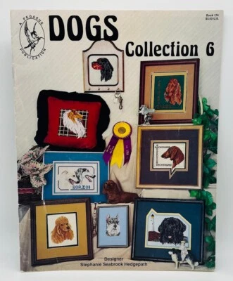 A PEGASUS PUBLICATION DOGS COLLECTION 6 BOOK #174 CROSS STITCH BOOKLET - Image 1 of 2