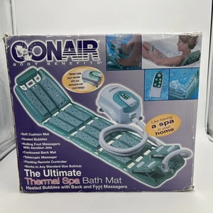 Alfombra de baño de spa térmica Conair The Ultimate burbujas térmicas con masaje de pies NUEVA - Imagen 1 de 9