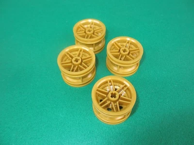 4x Lego Technic  Felge 56145 gold 30,4 x 20 mm (110124D1) - Bild 1 von 2
