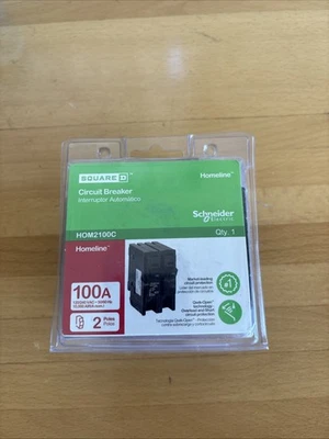 Disjuntor Square D HOM2100C 100A. Selado - Imagem 1 de 2