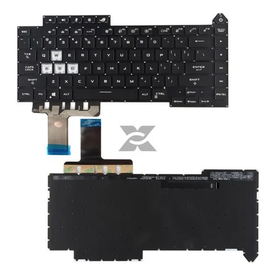 UNDERBRAND New US Keyboard with RGB Backlight for Asus ROG Strix G15 G513 G533 G17 G713