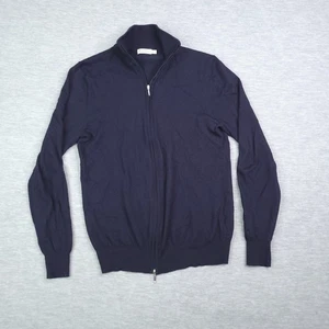 SUITSUPPLY 100 Merinowolle Full Zip Strickjacke Pullover Herren XS SIEHE BESCHREIBUNG - Bild 1 von 9
