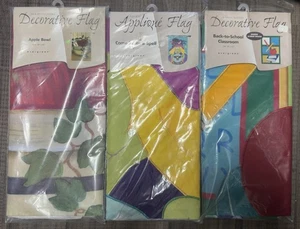 (LOTE DE 3) Banderas Evergreen Yard - VER DETALLES - NUEVAS - Imagen 1 de 5