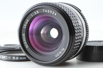 [Casi COMO NUEVO +++] Lente gran angular Nikon Ai-S Ais Nikkor 28 mm F2,8 MF de JAPÓN Foto 1 de 4
