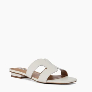Dune London Loupe Sandals Womens White Size UK 3 EUR 36 *REFCRS271 - Picture 1 of 2