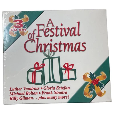 A Festival of Christmas by Various Artists (CD, 3-Disc Set, 2003)  NEW SEALED Foto 1 de 3