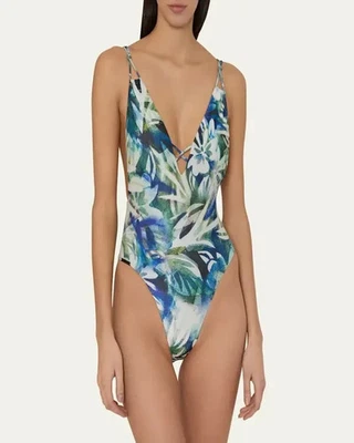 Traje de baño de una pieza Milly Cabana Tropical Paradise talla mediana - precio de venta sugerido por el fabricante $275 Foto 1 de 4