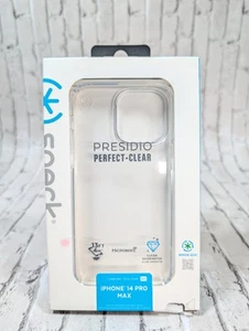 Speck Apple iPhone 14 Pro Max Presidio Perfect Clear Case - Clear Open Box  - Picture 1 of 6