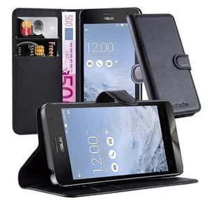 Case for Asus ZenFone 5 2014 Protection Book Wallet Phone Cover Magnetic - Picture 1 of 4