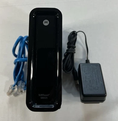 ARRIS Motorola SB6121 SURFboard DOCSIS 3.0 Cable Modem Internet - Image 1 of 4